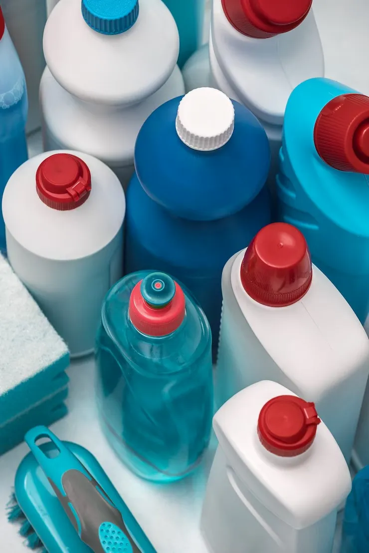 Produtos de limpeza para lavanderia industrial